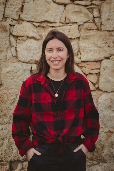 Domaine de Bazin - Julie Barrère à la propriété viticole